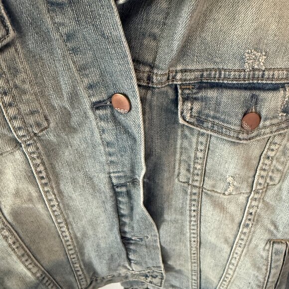 Gap 1969 Distressed Denim Jacket - Picture 4 of 5